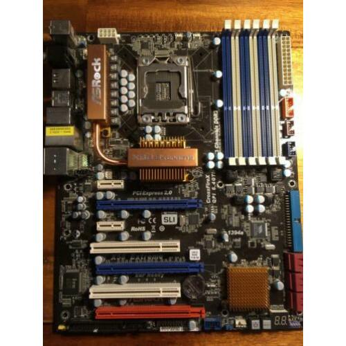 Asrock x58 extreme moederbord lga 1366