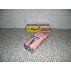 Blikken Auto Minister (De Luxe) Met Doos !! Nieuw !!! Fiftie