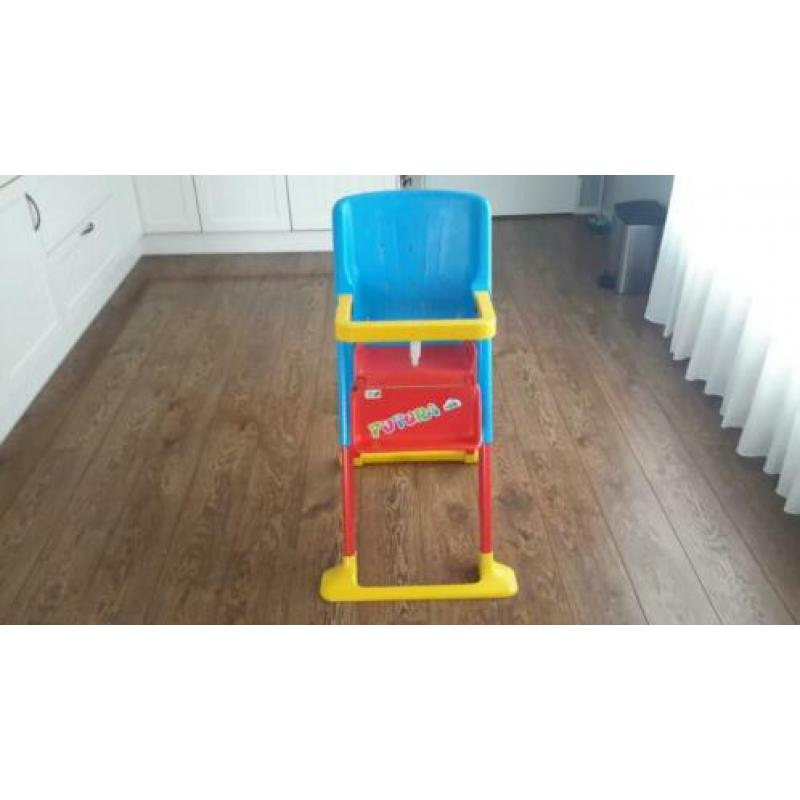 Kinderstoel in hoogte verstelbare en inklapbaar