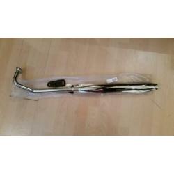 Tomos chroom uitlaat a3/a35 speedy/euro.2