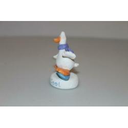 Forever Friends gans snowboard So Cool! Beeldje cadeautip
