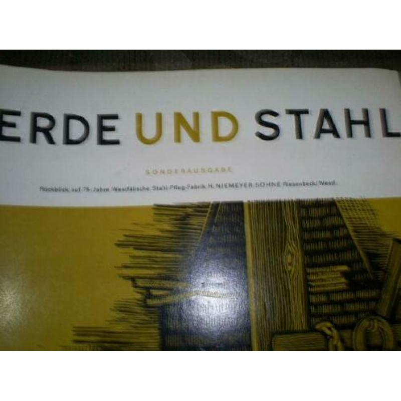 folder 75 jr H Niemeijer Sohne Duitsland Erde u Stahl 1938