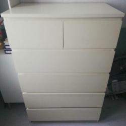 Ikea Malm ladekast 80x123