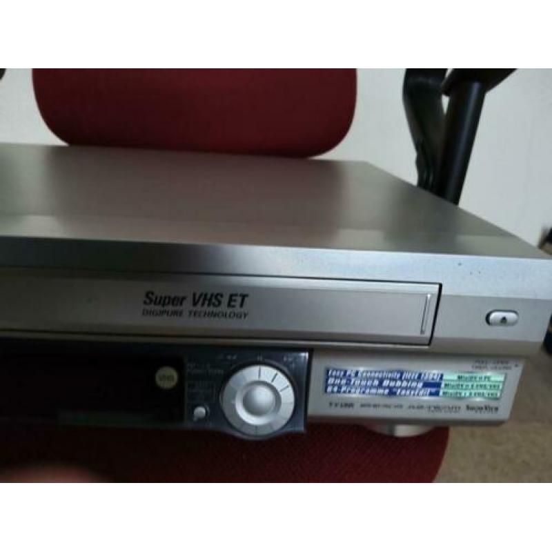 jvc super vhs hr dvs 3 combi dv bandjes en videorecorder