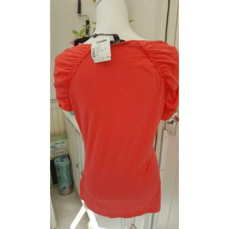 Dept nieuw shirt met bloemenmarkt hart maat XL
