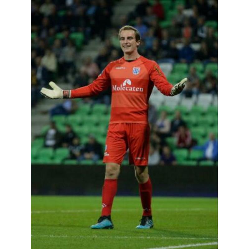Mous PEC Zwolle keepershandschoenen matchworn match worn
