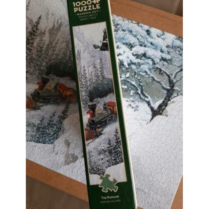legpuzzel, Cobble Hill, 1000 stukjes, winterlandschap,