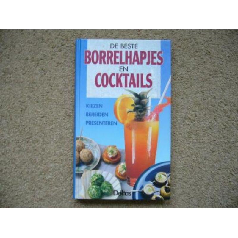 De beste borrelhapjes en cocktails (nieuw boek)
