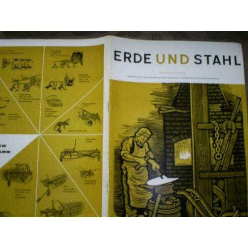 folder 75 jr H Niemeijer Sohne Duitsland Erde u Stahl 1938