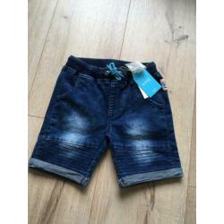 B nosy denim broek kort jongen maat 134/140 nieuw