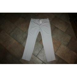 from (vestebene) vlot stretch lichtgrijze broek mt 52/54
