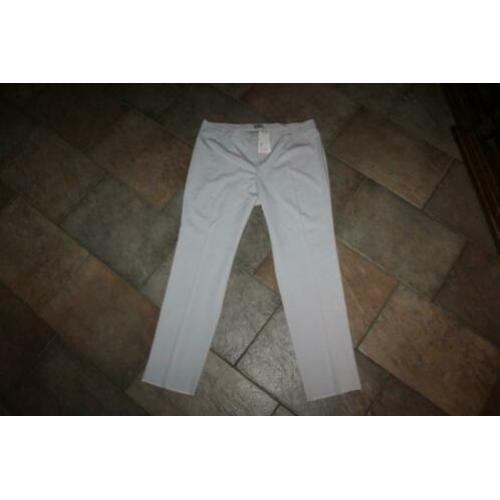 from (vestebene) vlot stretch lichtgrijze broek mt 52/54
