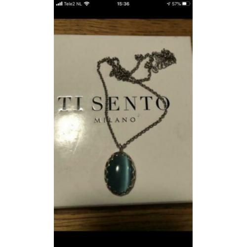 Ti sento ketting turkoois