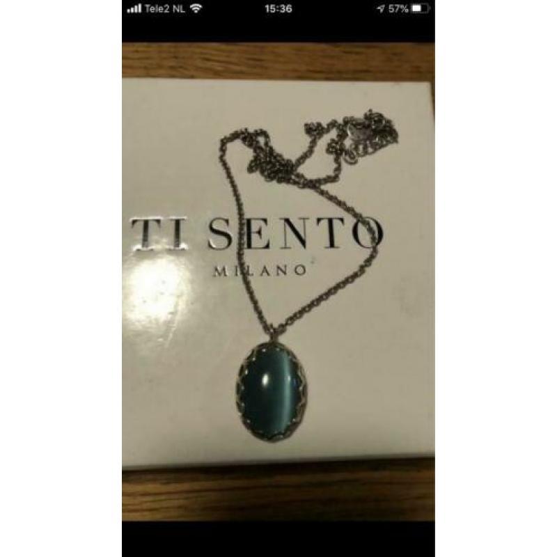 Ti sento ketting turkoois
