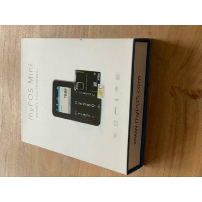 Gloednieuwe myPOS mini betaalterminal