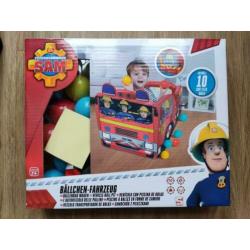 Nieuwe ballenbak wagen brandweerman Sam