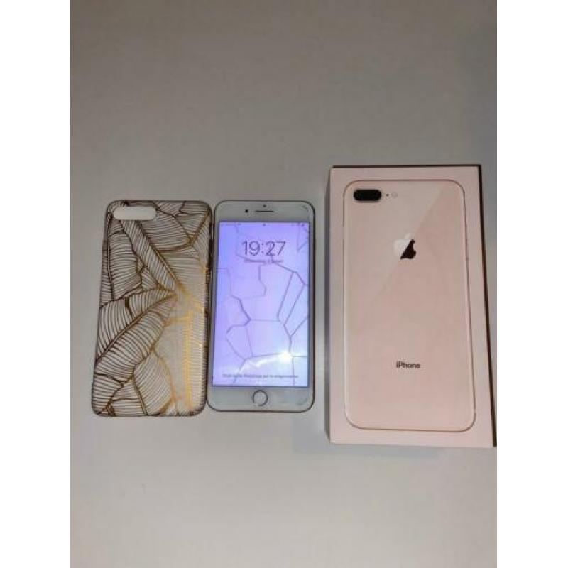 Iphone 8 plus 64 gb (let op: barst achterkant)