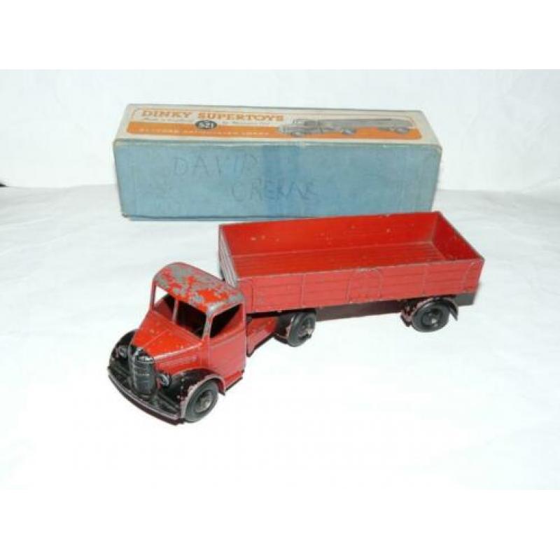 Dinky Toys - Nr. 521 - Bedford Articulated Lorry met Doos