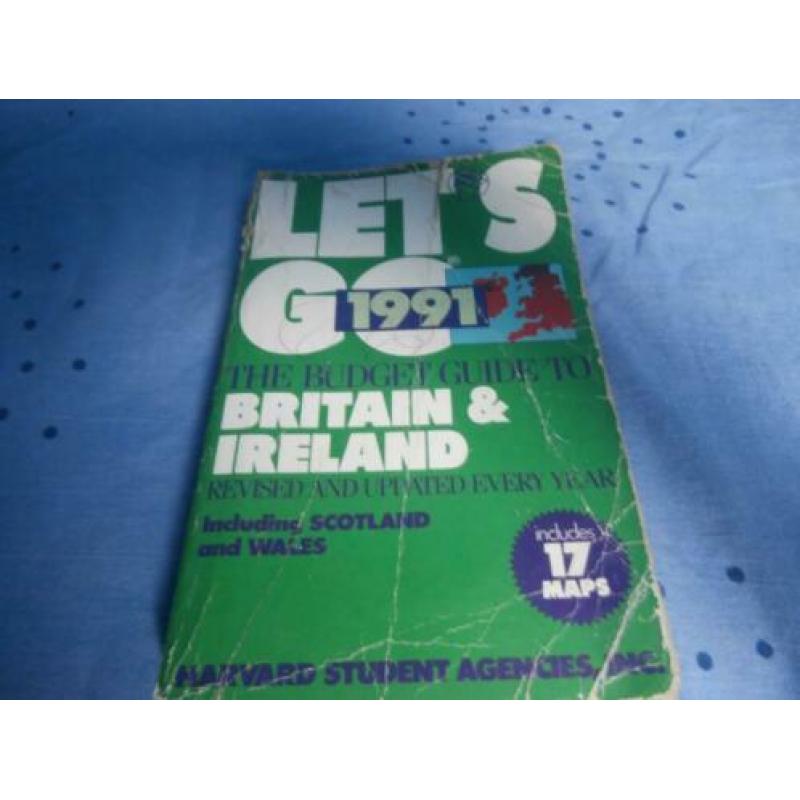 reisgids lets go britain and ireland scotland wales Engels