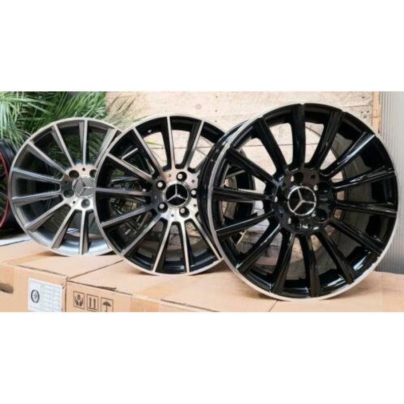 NIEUW 17" Mercedes AMG Model Velgen 5x112 w204 w205 w211 cl