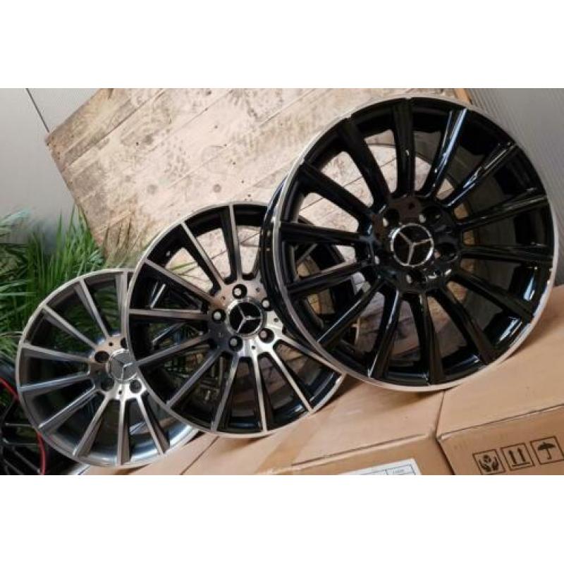 NIEUW 17" Mercedes AMG Model Velgen 5x112 w204 w205 w211 cl