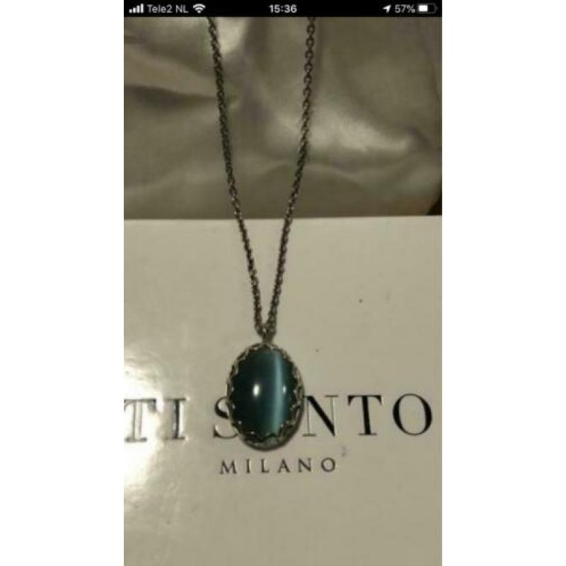 Ti sento ketting turkoois