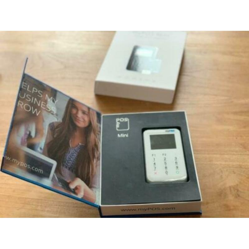 Gloednieuwe myPOS mini betaalterminal