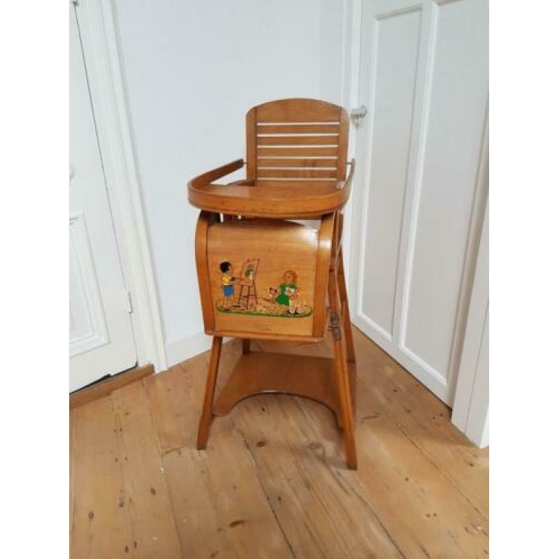 Torck kinderstoel van hout