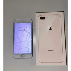 Iphone 8 plus 64 gb (let op: barst achterkant)