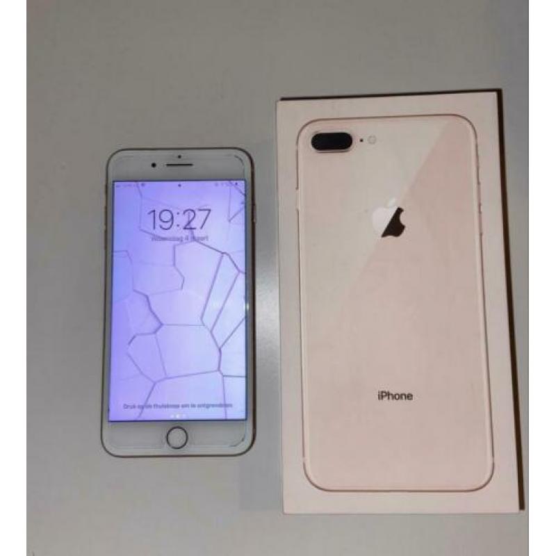 Iphone 8 plus 64 gb (let op: barst achterkant)