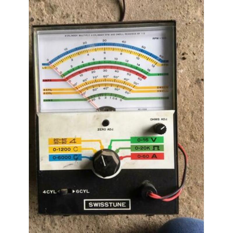 Contacthoekmeter en stroboscoop lamp