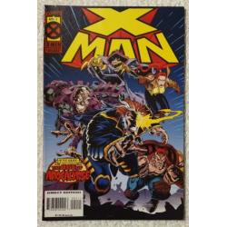 X-man #1, #2, #3, #4. 1995. near mint. alle 4 voor 8 euro.