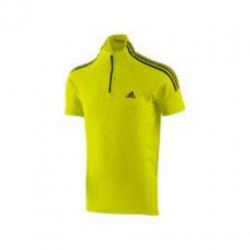 Adidas Polo met halve ritskraag Zwart, Wit, Geel of Blauw