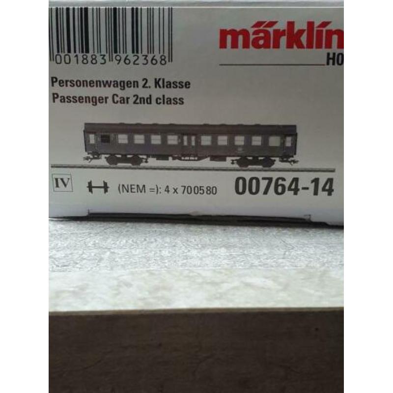 4x marklin ho db wagen ovp