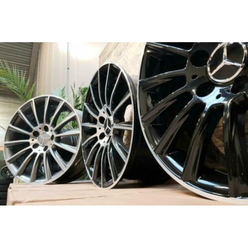 NIEUW 17" Mercedes AMG Model Velgen 5x112 w204 w205 w211 cl