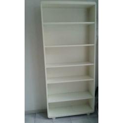 Boekenkast wit mdf