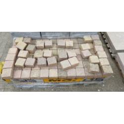 Cobblestones 10 x 10 bont en antraciet te koop
