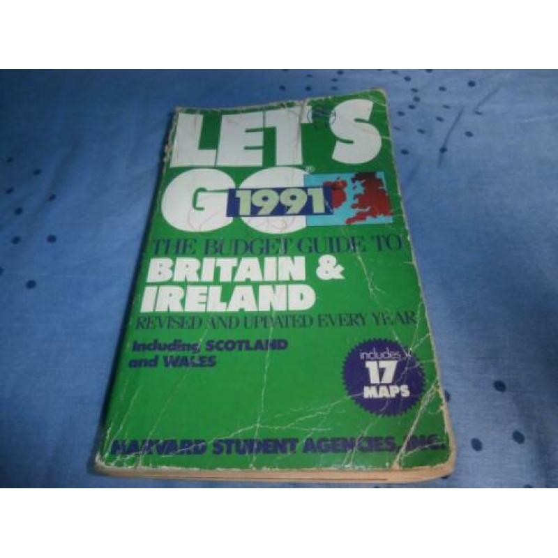 reisgids lets go britain and ireland scotland wales Engels