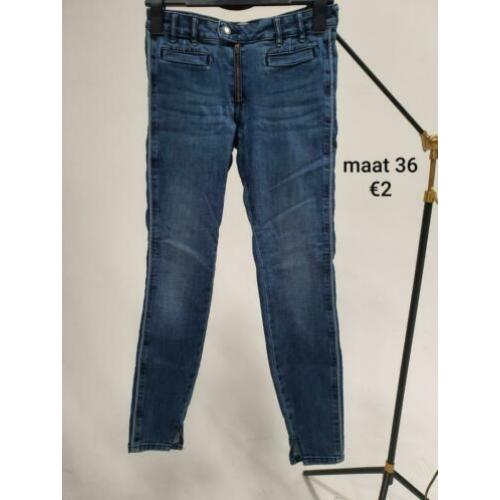 Tweedehands jeans lange broeken voor dames