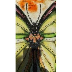 SEVEN STAR vlinder tuniek met kleur strass mt 46