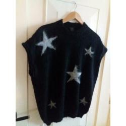 Prachtige mohair/merino wol top Penn & Ink M