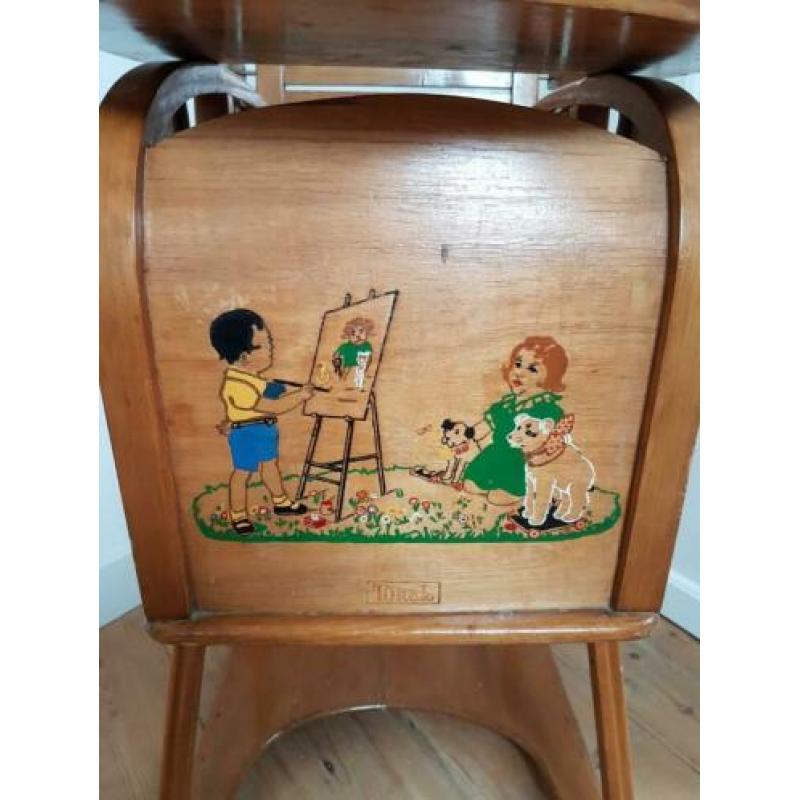 Torck kinderstoel van hout