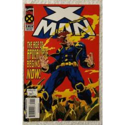 X-man #1, #2, #3, #4. 1995. near mint. alle 4 voor 8 euro.