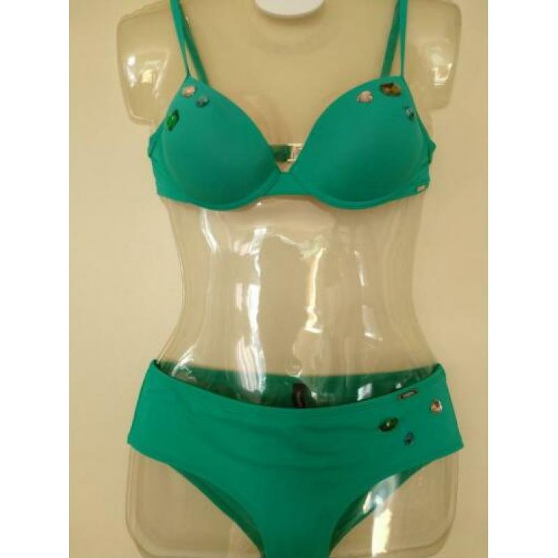 Mooie groene bikini van Sapph maat 75B / M