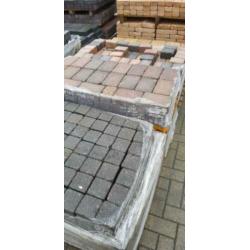 Cobblestones 10 x 10 bont en antraciet te koop