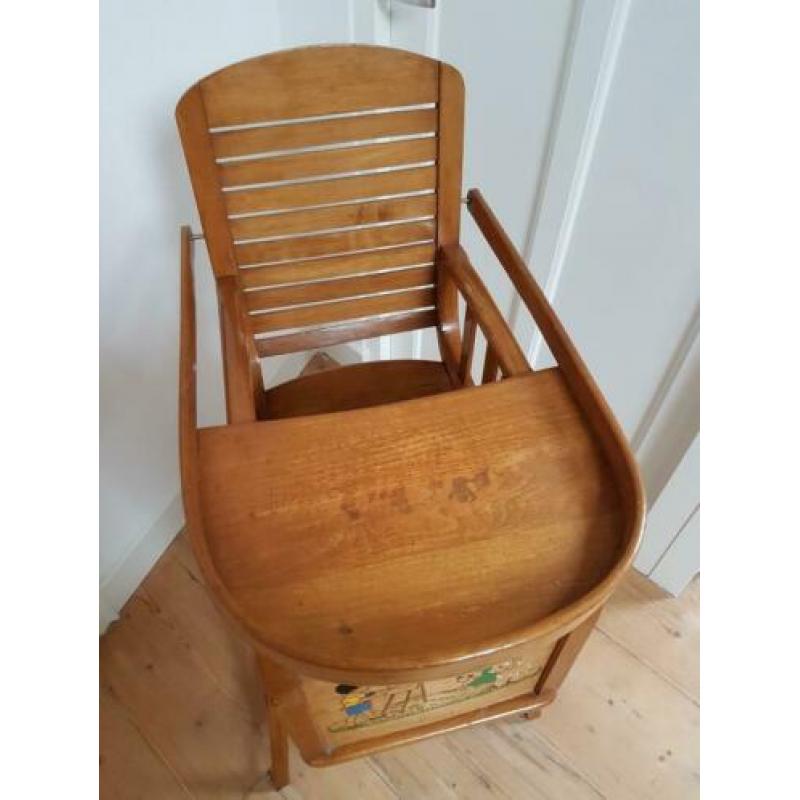 Torck kinderstoel van hout