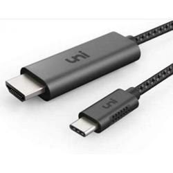 UNI USB C to HDMI Cable (4K@60Hz) Apple Samsung Microsoft