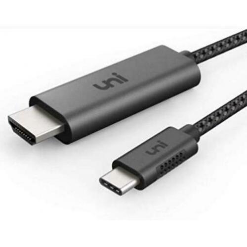UNI USB C to HDMI Cable (4K@60Hz) Apple Samsung Microsoft