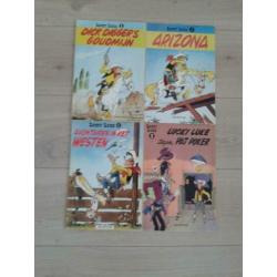 Stripboeken Asterix en Lucky Luke
