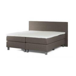 Boxspring 402 Zwart inc. Pocket Matrassen Hoofdbord+Topper